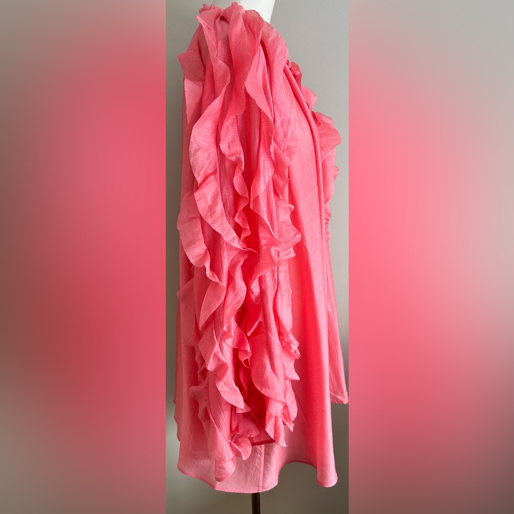 H&MxThe White Lotus Ruffled Pink Coral Dress
NWOT - Picture 6 of 9